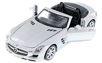 Show product details for Showcasts Collectibles - Mercedes-Benz AMG (SLS/GT) Assortment  (1/24 scale diecast model car, Asstd.) 34134/72