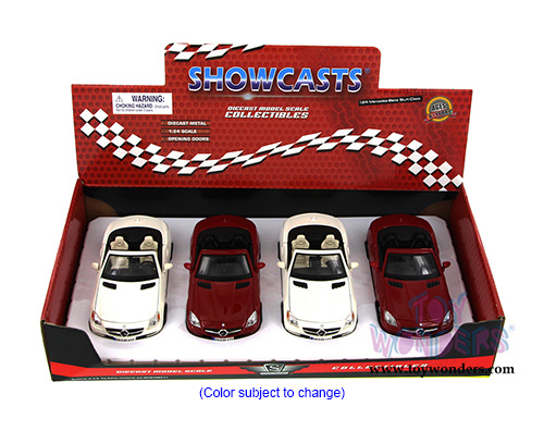 Showcasts Collectibles - Mercedes-Benz SLK-Class Convertible (2011, 1/24 scale diecast model car, Asstd.) 34206