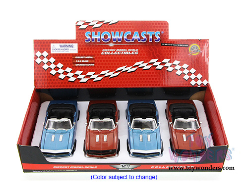 Showcasts Collectibles - Chevrolet Camaro SS 396 Convertible (1968, 1/24 scale diecast model car, Asstd.) 34257