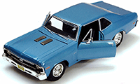 Show product details for Showcasts Collectibles - Chevrolet Nova SS Hard Top (1970, 1/24 scale diecast model car, Asstd.) 34262