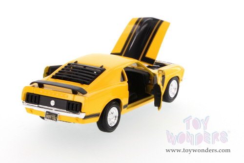 Showcasts - Ford Mustang Boss 302 & 1970 Ford Mustang Boss 302 Hard Top (1970, 1/24 scale diecast model car, Asstd.) 34269/43