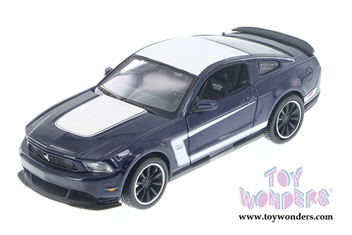 Showcasts Collectibles - Ford Mustang Boss 302 Hard Top (2012, 1/24 scale diecast model car, Asstd.) 34269