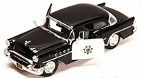 Show product details for Showcasts Collectibles - Buick Century California Highway Patrol (1955, 1/24 scale diecast model car, Black) 34295