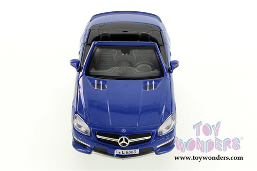Showcasts Collectibles - Mercedes-Benz SL 63 AMG Convertible (2012, 1/24 scale diecast model car, Asstd.) 34503