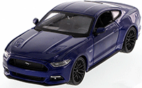 Show product details for Showcasts Collectibles - Ford Mustang Hard Top (2015, 1/24 scale diecast model car, Asstd.) 34508