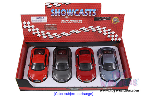 Showcasts Collectibles -  Audi R8 Assortment Hard Top (1/24 scale diecast model car, Asstd.) 34513/81
