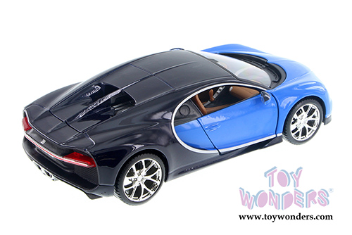 Showcasts Collectibles - Bugatti Chiron Hard Top (1/24 scale diecast model car, Asstd.) 34514