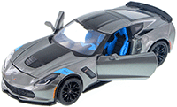 Show product details for Showcasts  Collectibles - Chevrolet® Corvette® Grand Sport™ Hard Top (2017, 1/24 scale diecast model car, Asstd.) 34516