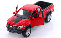 Show product details for Showcasts Collectibles - Chevrolet® Colorado ZR2 Pick Up Truck (2017, 1/27 scale diecast model car, Asstd.) 34517