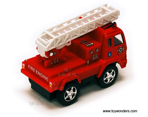 Kinsmart - Funny Fire Engine (3.25", Red) 3507D