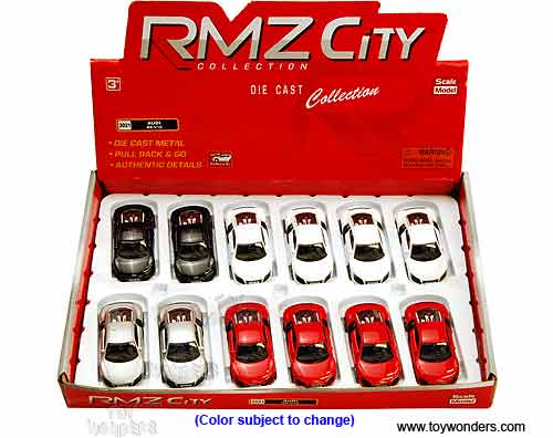 RMZ City - Audi R8 Hard Top (3" diecast model car,  Asstd.) 355996