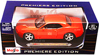 Maisto Premiere  - Dodge Challenger Concept Hard Top (2006, 1/18 scale diecast model car, Orange) 36138OR