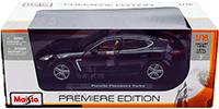 Maisto Premiere - Porsche Panamera Turbo Hard Top w/ Sunroof (1/18 scale diecast model car, Dark Grey) 36197