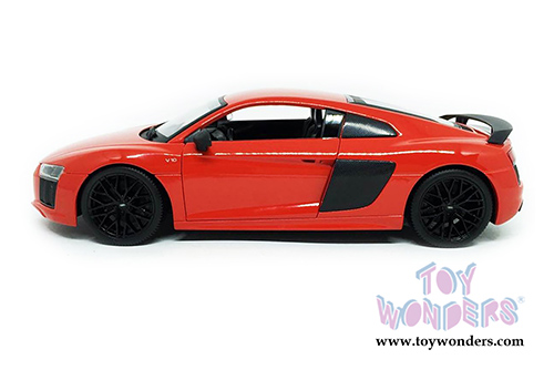 Maisto Premiere - Audi R8 V10 Plus Hard Top (1/18 scale diecast model car, Orange) 36213OR