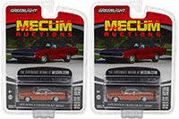 Show product details for Greenlight - Mecum Auctions Series 1 | Dodge Charger R/T Hemi® (1970, 1/64 scale diecast model car, Bronze/Black) 37110C/48