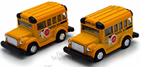 Show product details for Kintoy - School Bus (3.75" diecast model car, Yellow) 4004DY