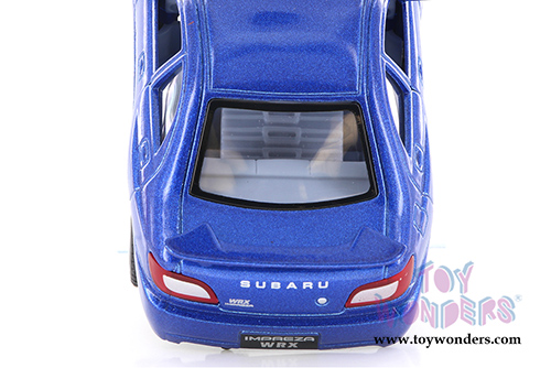 Kinsmart - Subaru Impreza WRX Sedan Hard Top (2002, 4" diecast model car, Asstd.) 4015D