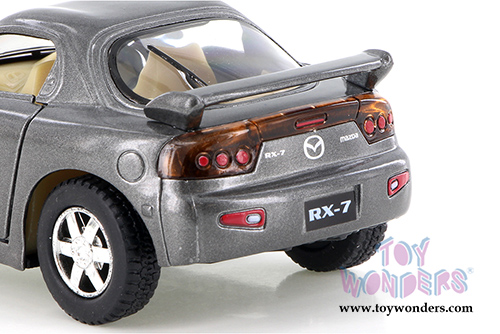Kinsmart - Mazda RX-7 (4" diecast model car, Asstd.) 4018D