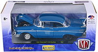 Show product details for Castline M2 Machines Auto-Thentics | Chevrolet 210 Hard Top (1957, 1/24 scale diecast model car, Harbor Blue) 40300/54A