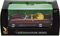 Show product details for Yatming Road Signature - Bentley S2 Continental DHC Convertible (1961, 1/43 scale diecast model car, Burgundy) 43214