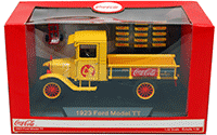 Show product details for Motor City Coca-Cola - Ford Model TT Pick Up (1923, 1/32 scale diecast model car,  Yellow) 442453/24