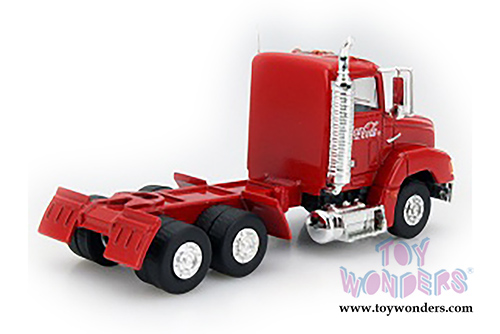 Motor City Coca-Cola - Holiday Caravan Tractor Trailer with LED lights (1/43 scale diecast model car, Red) 443012