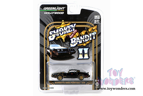Greenlight - Hollywood Greatest Hits - Smokey and the Bandit II (1980, 1/64 scale diecast model car, Black) 44710B/48