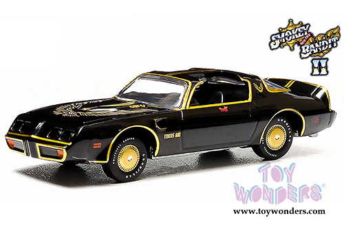 Greenlight - Hollywood Greatest Hits - Smokey and the Bandit II (1980, 1/64 scale diecast model car, Black) 44710B/48
