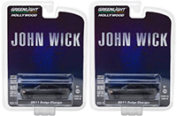 Greenlight - Hollywood Series 19 | John Wick Dodge Charger Hard Top (2011, 1/64 scale diecast model car, Black) 44790E/48