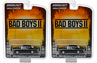 Greenlight - Hollywood Series 21 | Bad Boys II Chevrolet® Chevelle® SS™ (1968, 1/64 scale diecast model car, Black) 44810E/48