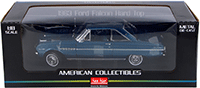 Show product details for Sun Star USA - Ford Falcon Hard Top (1963, 1/18 scale diecast model car, Oxford Blue) 4543