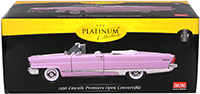 Show product details for Sun Star Platinum - Lincoln Premiere Open Convertible (1956, 1/18 scale diecast model car, Amethyst) 4656