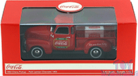 Show product details for Motor City Coca-Cola - Chevy Pickup with Cooler (1953, 1/43 scale diecast model car, Red) 478104