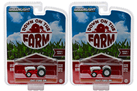Show product details for Greenlight - Down on the Farm Series 1 | Ford 8N Tractor (1947, 1/64 scale diecast model car, White/Red) 48010A/48