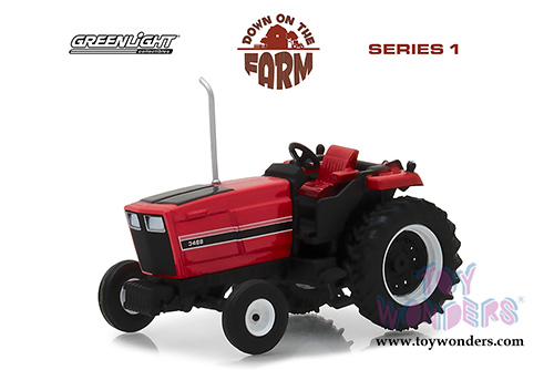 Greenlight - Down on the Farm Series 1 |  International® Harvester™ 3488 Tractor (1981, 1/64 scale diecast model car, Red/Black) 48010E/48