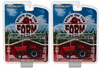 Show product details for Greenlight - Down on the Farm Series 1 |  International® Harvester™ 3488 Tractor (1981, 1/64 scale diecast model car, Red/Black) 48010E/48