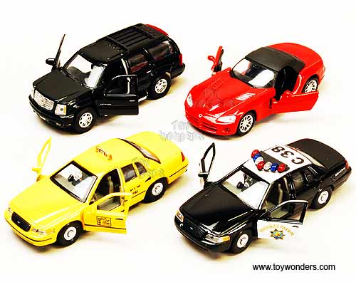 Welly - Assorted Vehicles (1/34 - 1/39 scale diecast model car, Asstd.) 49720DUS