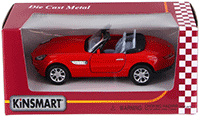 Show product details for Kinsmart - BMW Z8 Convertible (1/36 scale diecast model car, Red) 5022/2WR