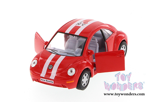 Showcasts Collectibles- I Love New York Volkswagen New Beetle Hard Top (1/32 scale diecast model car, Asstd.) 5028D-ILNY
