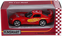 Show product details for Kinsmart - Dodge Viper Race Car #03 (1/36 scale diecast model car, Red) 5039FWR