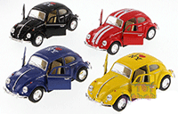 Showcasts Collectibles - I Love New York Volkswagen Classic Beetle Hard Top (1967, 1/32 scale diecast model car, Asstd.) 5057D-ILNY
