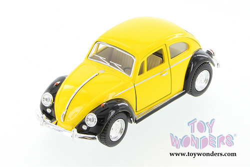Kinsmart - Volkswagen Classic Beetle Duo Tone Hard Top (1967, 1/32 scale diecast model car, Asstd.) 5057DE