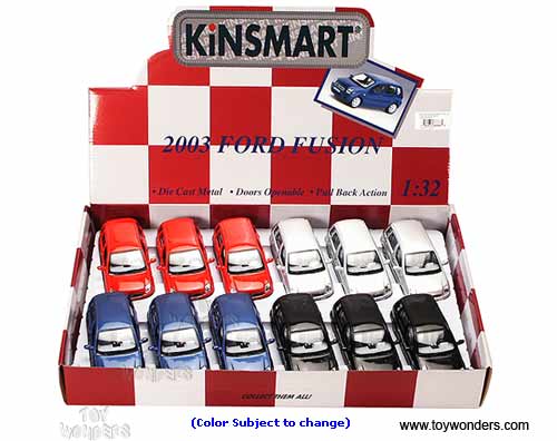 Kinsmart - Ford Fusion (2003, 1/32 scale diecast model car, Asstd.) 5076D