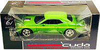 Show product details for Highway 61 - Plymouth Cuda Concept Hard Top (1:18, Sublime Green) 50840GN