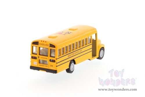 Showcasts Collectibles - I Love New York School Bus (5", Yellow) 5107D-ILNY