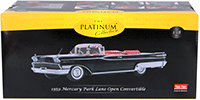 Show product details for Sun Star Platinum - Mercury Park Lane Open Convertible (1959, 1/18 scale diecast model car, Black) 5153