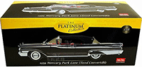 Show product details for Sun Star Platinum - Mercury Park Lane Closed Convertible (1959, 1/18 scale diecast model car, Charcoal Metallic) 5166