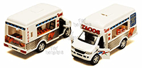 Show product details for Kinsmart - Tacos Truck (5" diecast model car, White) 5255D
