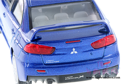 Kinsmart - Mitsubishi Lancer Evolution X Hard Top (2008, 1/36 scale diecast model car, Asstd.) 5329D
