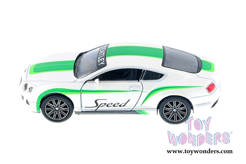 Kinsmart - Bentley Continental GT Speed with Decals Hard Top (2012, 1/38 scale diecast model car, Asstd.) 5369DF